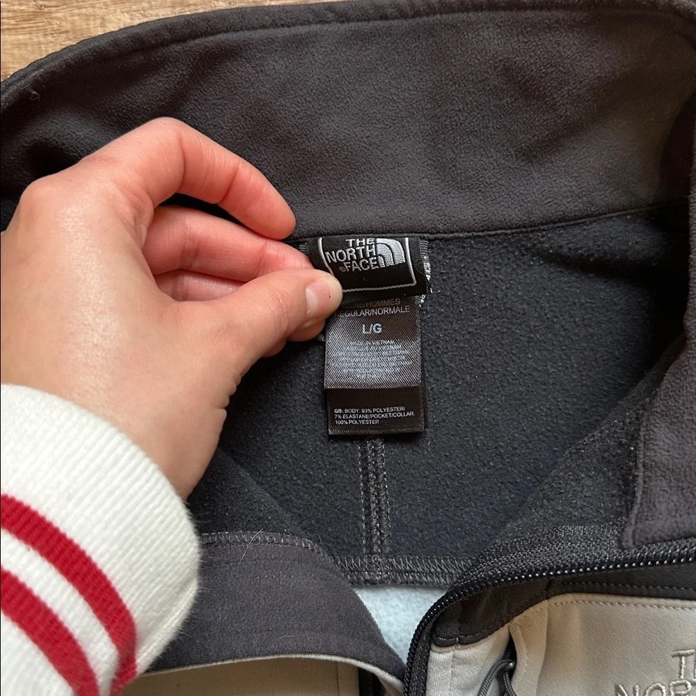 The North Face Men's Black and Light Gray Performance Jacket